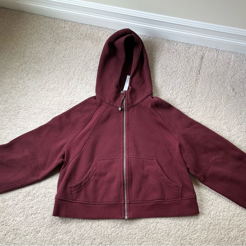 Lululemon Scuba Oversized full zip hoodie Size M/L